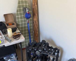 Dumbbells On Storage Rack