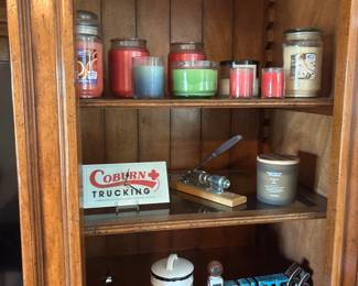 Jar Candles And Decorative Mugs