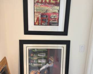 Diner And Bar Themed Wall Art