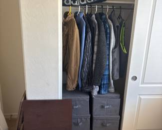 Jackets And Closet Storage