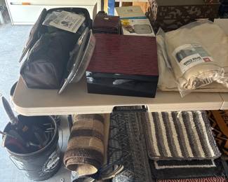 Floor Mats And Assorted Household Items