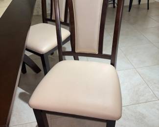 Upholstered Dining Chair Detail