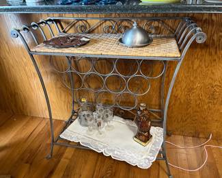 Fun bar cart