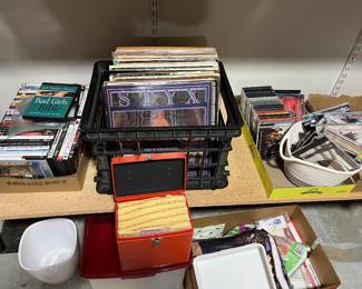 Records and 45’s