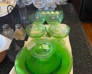 Uranium glass
