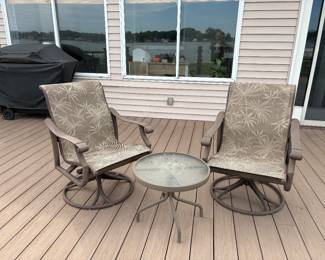 Patio chairs