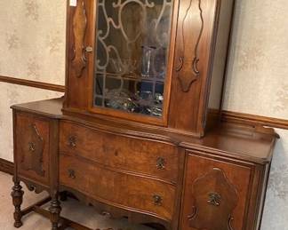 Antique china hutch -- great storage too!