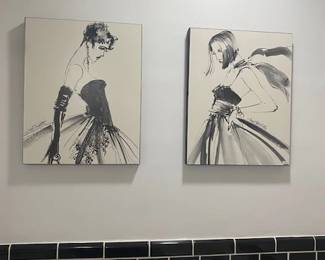 Art deco wall art