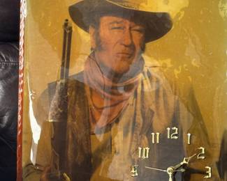 John Wayne clock 