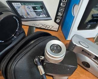 35mm Point-and-Shoot Film Camera with Built-In Flash