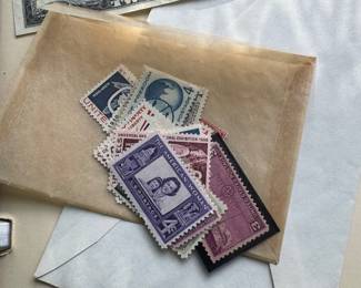 United States Postage Stamp Collection, 1920s–1940s Commemoratives, National Parks, Byrd Antarctic Sheet & Modern USPS Sheets