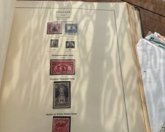United States Postage Stamp Collection, 1920s–1940s Commemoratives, National Parks, Byrd Antarctic Sheet & Modern USPS Sheets