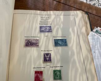United States Postage Stamp Collection, 1920s–1940s Commemoratives, National Parks, Byrd Antarctic Sheet & Modern USPS Sheets