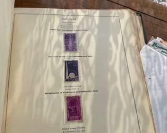 United States Postage Stamp Collection, 1920s–1940s Commemoratives, National Parks, Byrd Antarctic Sheet & Modern USPS Sheets