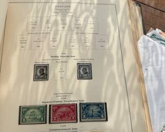 United States Postage Stamp Collection, 1920s–1940s Commemoratives, National Parks, Byrd Antarctic Sheet & Modern USPS Sheets