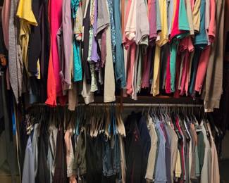 Assorted Apparel: Shirts, T-Shirts, Ties, Blazers and Slacks