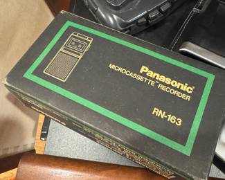 Panasonic RN-163 Microcassette Recorder with Original Box