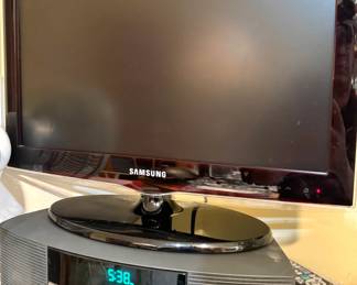 Samsung TV and Bose Sound System