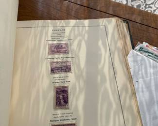 United States Postage Stamp Collection, 1920s–1940s Commemoratives, National Parks, Byrd Antarctic Sheet & Modern USPS Sheets