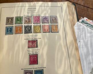United States Postage Stamp Collection, 1920s–1940s Commemoratives, National Parks, Byrd Antarctic Sheet & Modern USPS Sheets