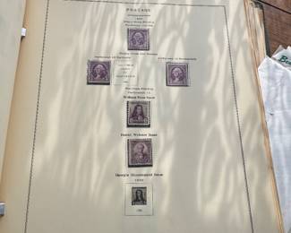 United States Postage Stamp Collection, 1920s–1940s Commemoratives, National Parks, Byrd Antarctic Sheet & Modern USPS Sheets