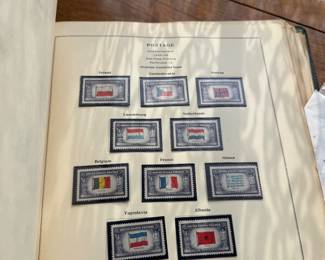 United States Postage Stamp Collection, 1920s–1940s Commemoratives, National Parks, Byrd Antarctic Sheet & Modern USPS Sheets