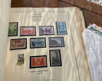 United States Postage Stamp Collection, 1920s–1940s Commemoratives, National Parks, Byrd Antarctic Sheet & Modern USPS Sheets