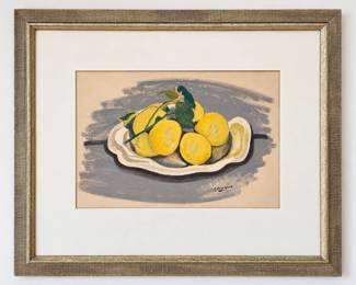 Georges Braque (1882–1963) Mid-Tier / Stamped Gallery Edition Color lithograph