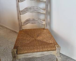 Richard Horquest Rush-Seat Dining Chairs
