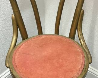 Vintage Thonet Style Bentwood Cafe Chair