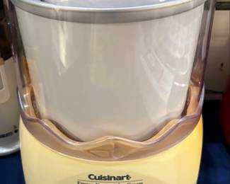 Cuisinart ICE-20 Automatic 1.5-Quart Ice Cream Maker/Yogurt, White