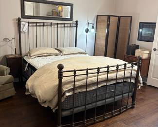 Wesley Allen "Quati" Style Iron Bed Frame. Beautiful Bedroom Items