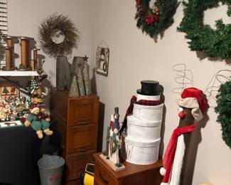 Large Room Full of Christmas Decor