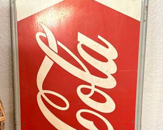 Vintage Coca-Cola Metal Sign 