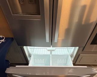 Whirlpool French Door Refrigerator with External Water and Ice Dispenser
