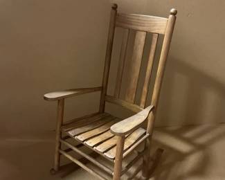 Classic Wooden Rocking Chair