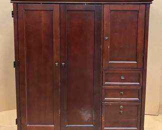 Dark Wooden Armoire