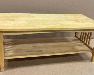 Light Wooden Coffee Table