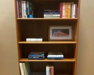 Six Shelf Bookcase Books