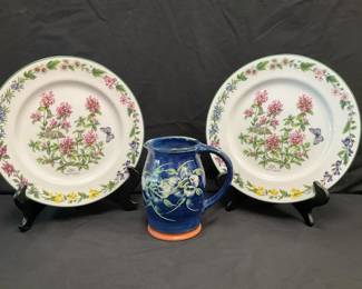 Wild Thyme Plates Pitcher