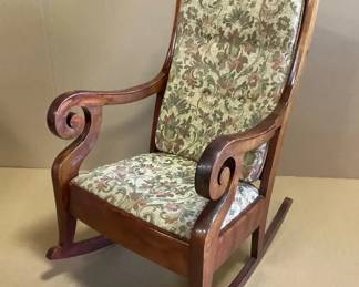 Vintage Wooden Rocker