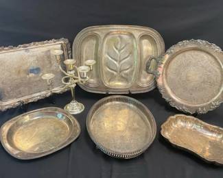 Silverplated Serving