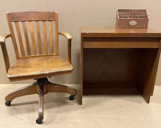 Desk And Chair