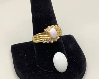 Opal Ring Cabochon