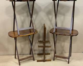 Folding Tray Table Set