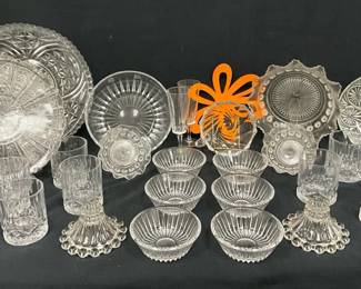 Small Dish Glassware Lot