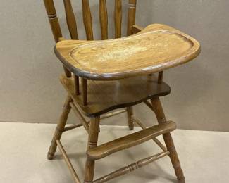Wooden High Chair