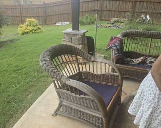 Wicker Patio Chair