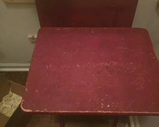 4 Wooden Table Trays with Stand 