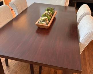 Dining table - with 5 side chairs